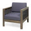 Chaise de patio avec coussins Laila-475359850