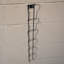 Fixation murale verticale FixtureDisplays 6 poches 4 x 6 po Porte-cartes de voeux 4,7 x 2,2 x 30,3 po avec chevauchement de poches 11713-4X6-BLK