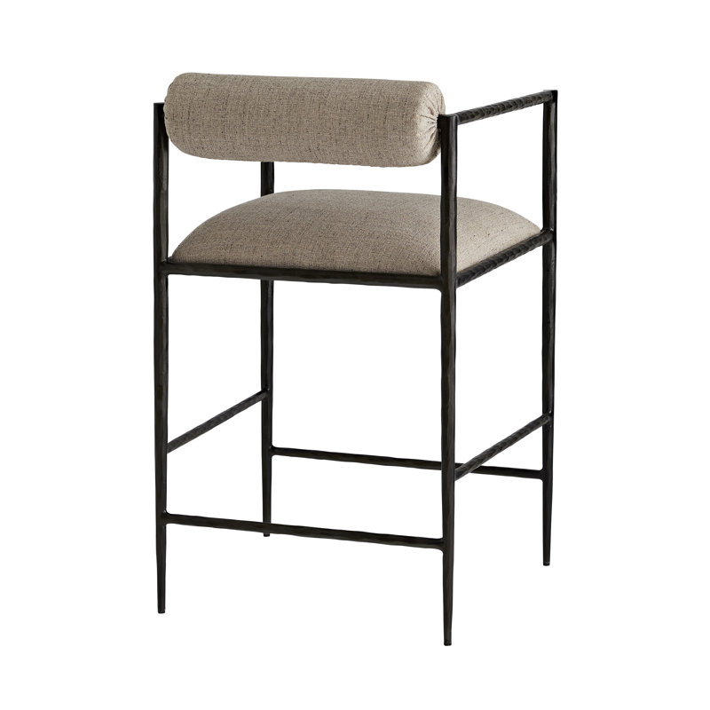 Barbana Bar Stool, 33" H x 21" W x 22" D