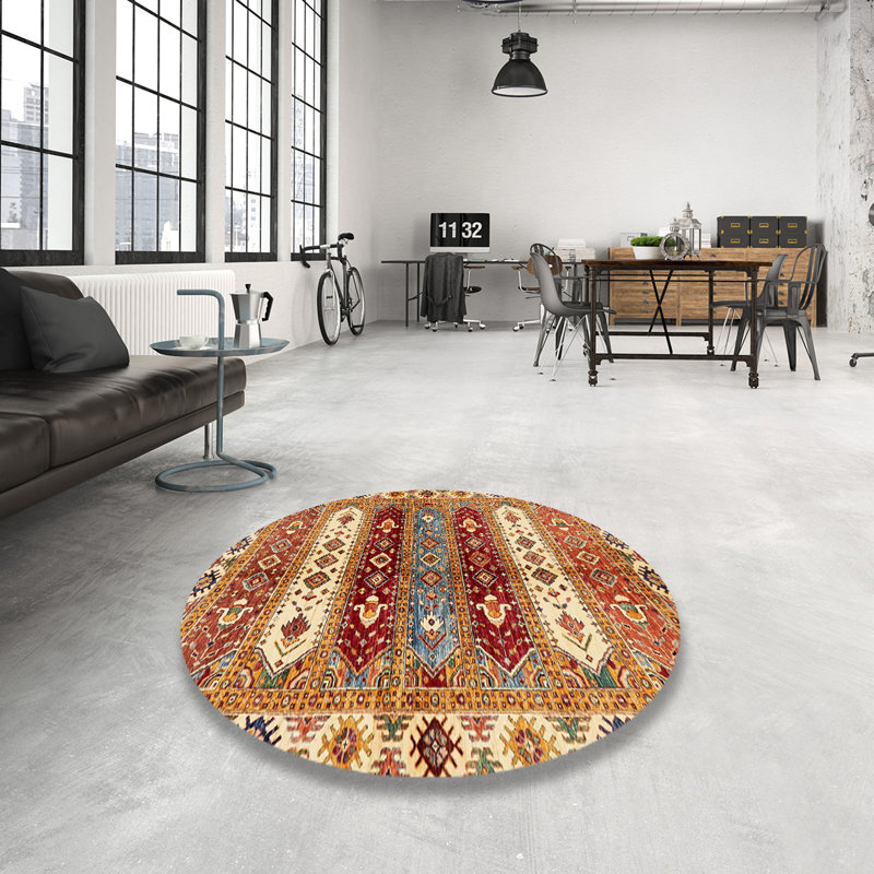Tapis abstrait moderne 714, Rond 4 pi