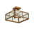 Countervail Square Semi-Flush Mount