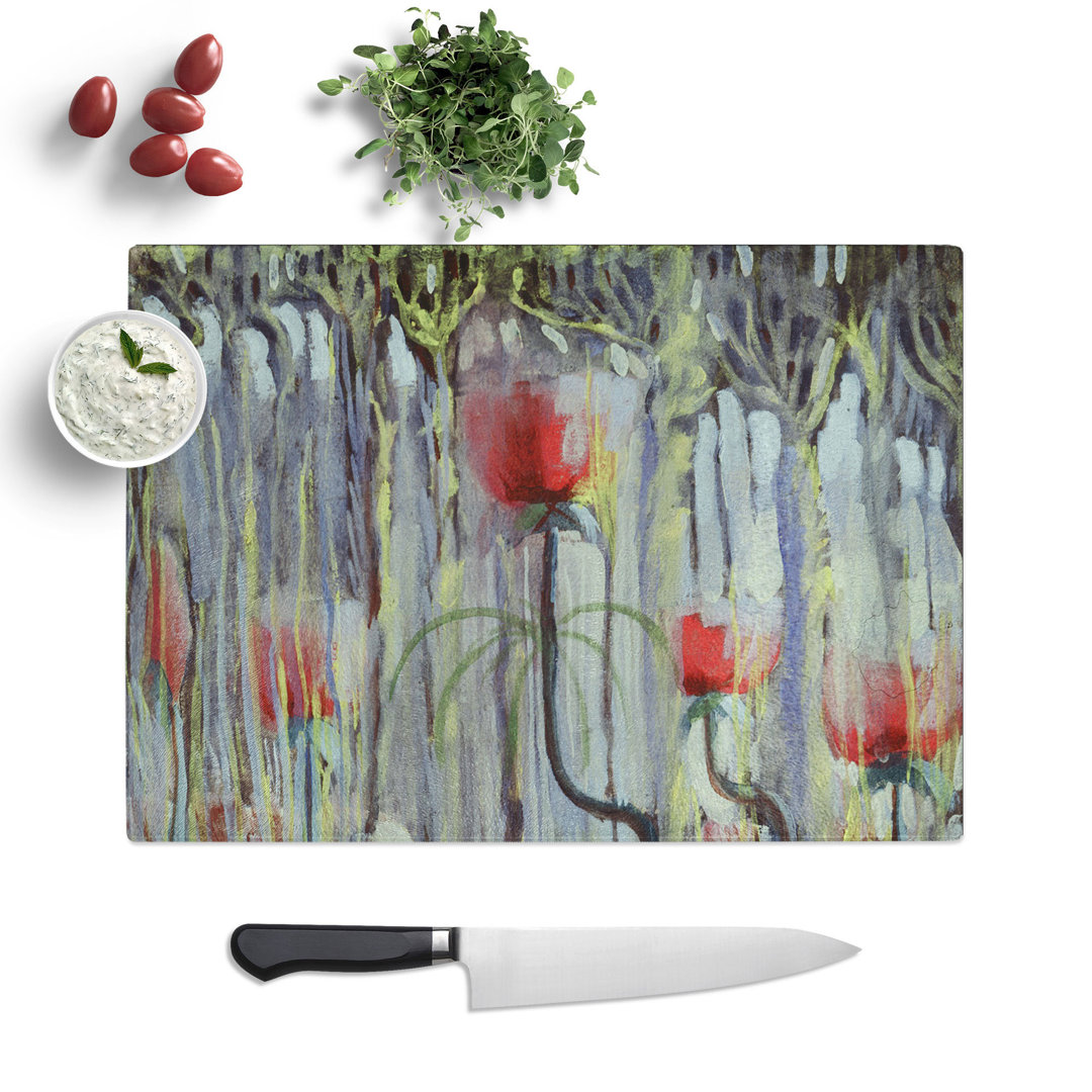 Creation of the World Vol.4 by Mikalojus Konstantinas Chopping Board