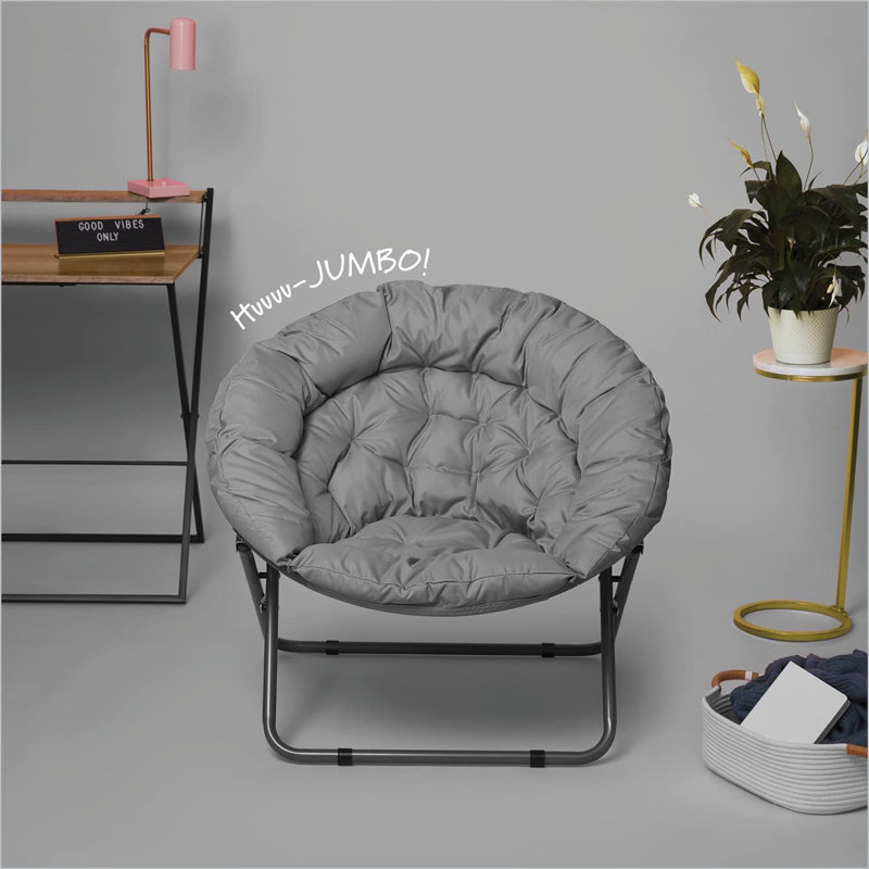 Upholstered Accent Chair, Gray