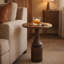 Table de bout en bois massif Osmil