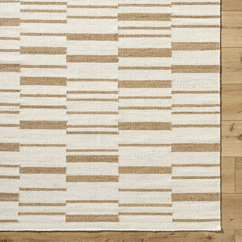 Kardarius Flatweave Wool Geometric Indoor Rug, Rectangle 2' x 3'