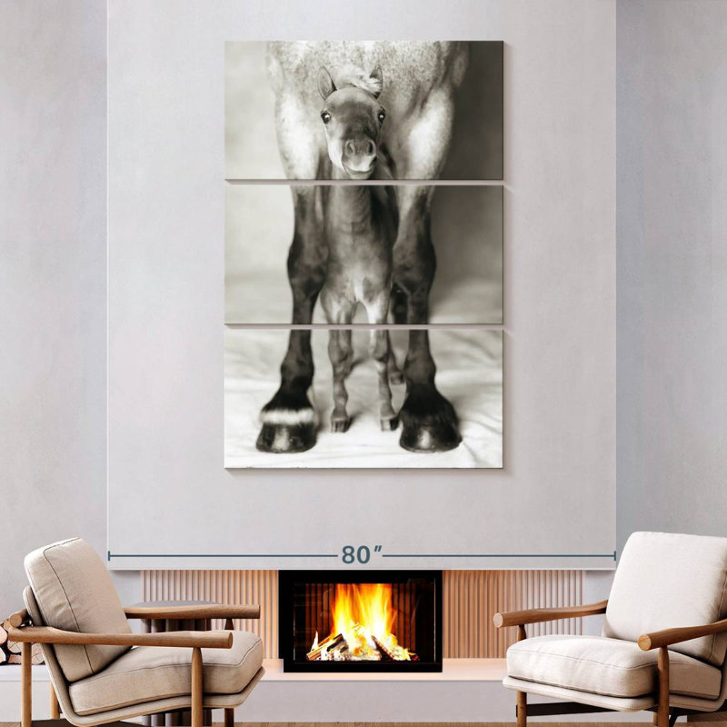 Brampt Jumbo And Nippa, 74" H x 48" W