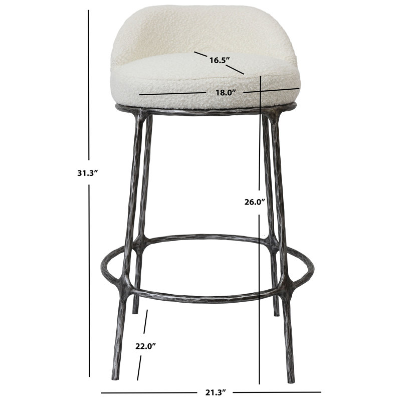 Williston Forge Jaris 26'' Counter Stool | Wayfair