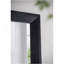 Miroir pleine grandeur 29,5 x 4,7 x 90,6 po, miroir de plancher noir