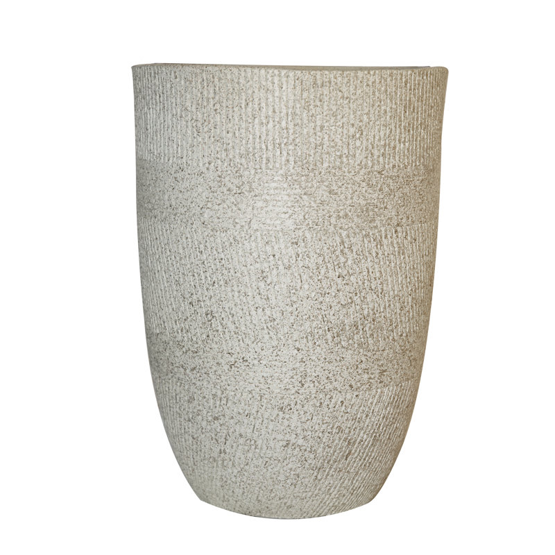 Pot à fleurs Panama Fiberstone, H 16 po x l 11 po x P 16 po