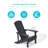 Armenio Plastic Outdoor Adirondack Chair-1156366556
