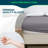 Extra Deep Pocket Microfiber Solid Fitted Sheet-1823290484-1823290372