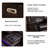 3 - Piece Vegan Leather Reclining Sectional With Foldable Charging Station & Led Lights-640401284