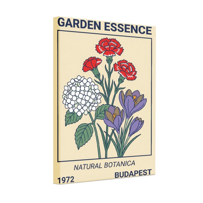 Plantes et fleurs, essence de jardin, Botanica naturelle, Budapest, H 24 po x l 16 po