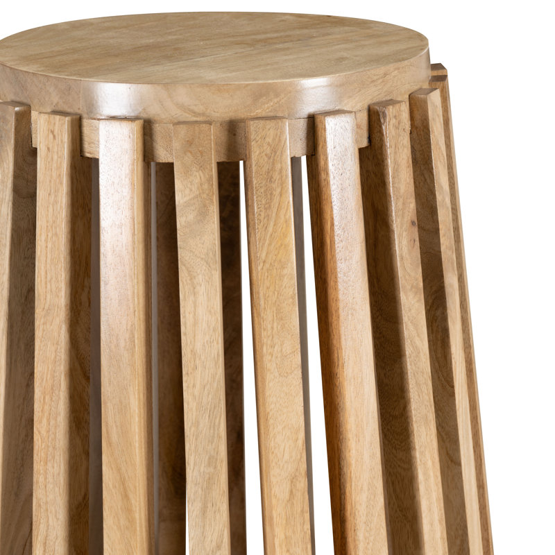 Darelys Solid Wood End Table