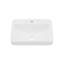 Lavabo de salle de bain rectangulaire en porcelaine vitrifiée avec trop-plein 23,82 po x l 18,9 po x H 6,69 po DeerValley-116376537