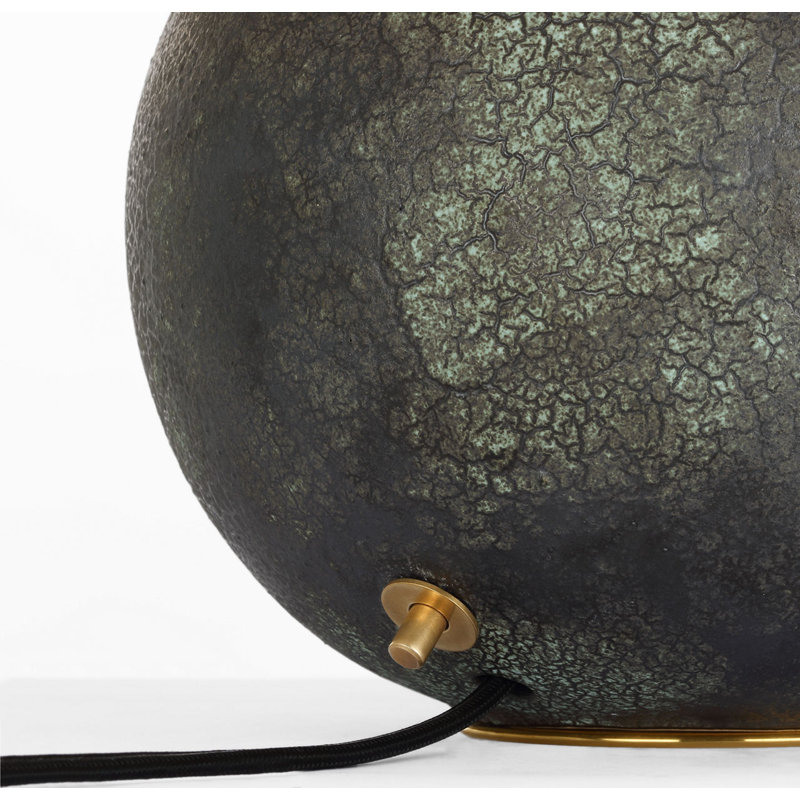 Lindo 14" Accent Lamp with Linen Shade, Aurora