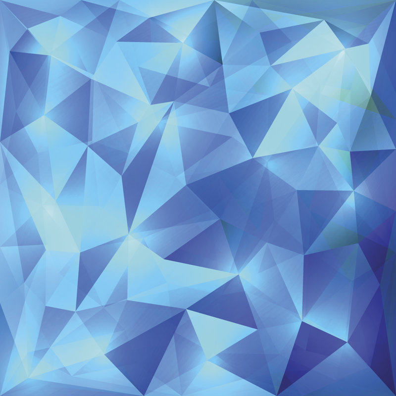 Remer Geometric Background - Wrapped Canvas Print, 76cm H x 76cm W x 3.8cm D