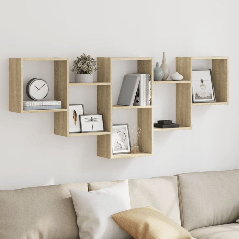 Ricchetti Floating Shelf, Sonoma Oak