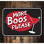 Enseigne en aluminium More Boos Veuillez-58203592