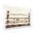 White Picture Framed