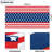 Glavin Patriotic Dining Linens