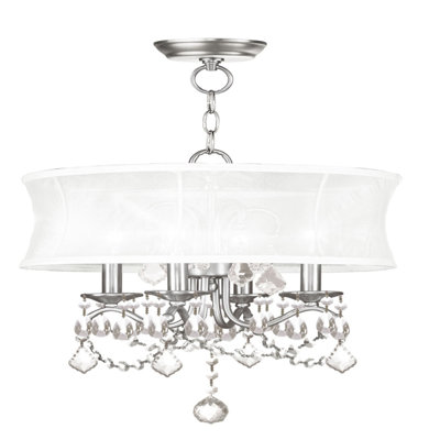 4 - Light Drum Chandelier