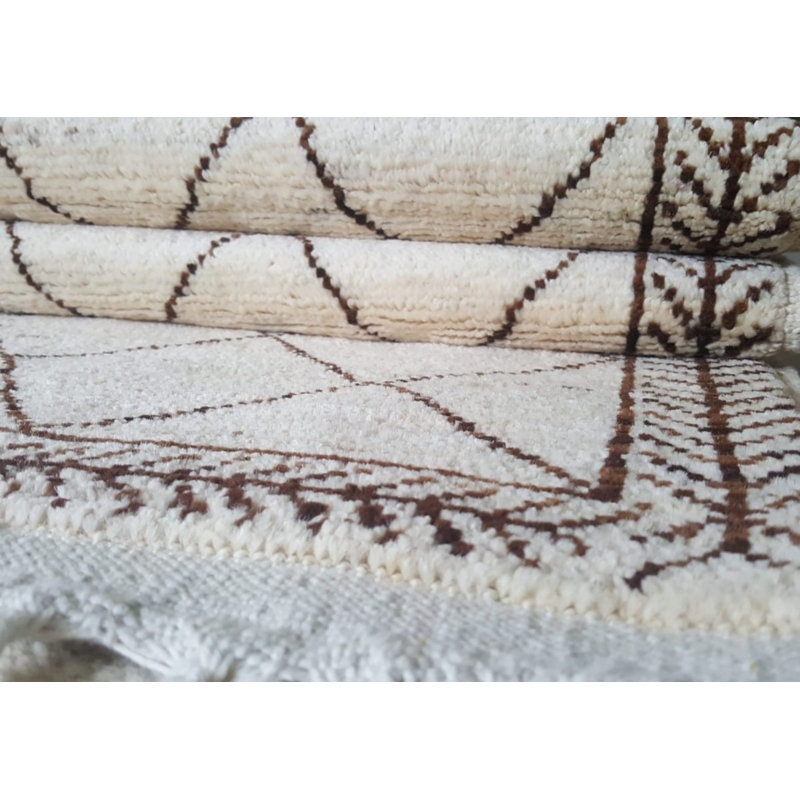 Fremantle Geometric Hand Woven Area Rug, Rectangle 120 x 180cm