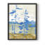 «Cerulean Spruce I», reproduction encadrée - bois massif-1098523681-1098523694