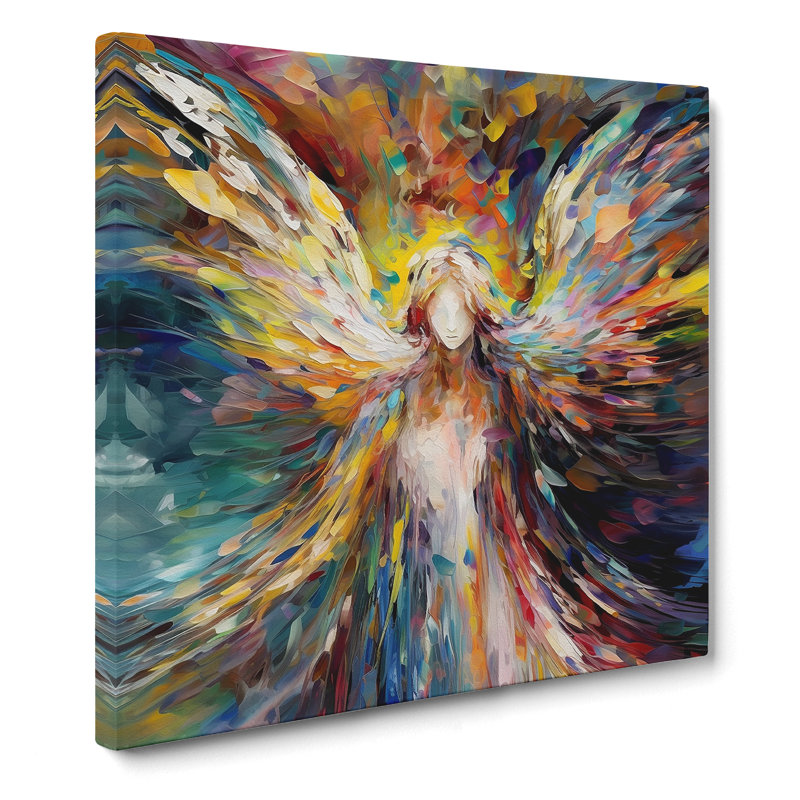 Angel Abstract No.1 - Print, 50cm H x 50cm W x 3cm D