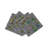 Succulents Floating Cotton Sateen Cocktail Napkins-122066516