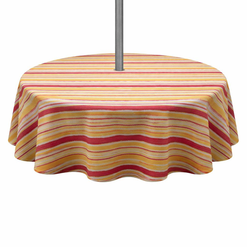 Nikolas Tablecloth, Red/Yellow/White