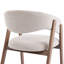Riverton Walnut Effect Wooden Frame Dining Chair-1828502563