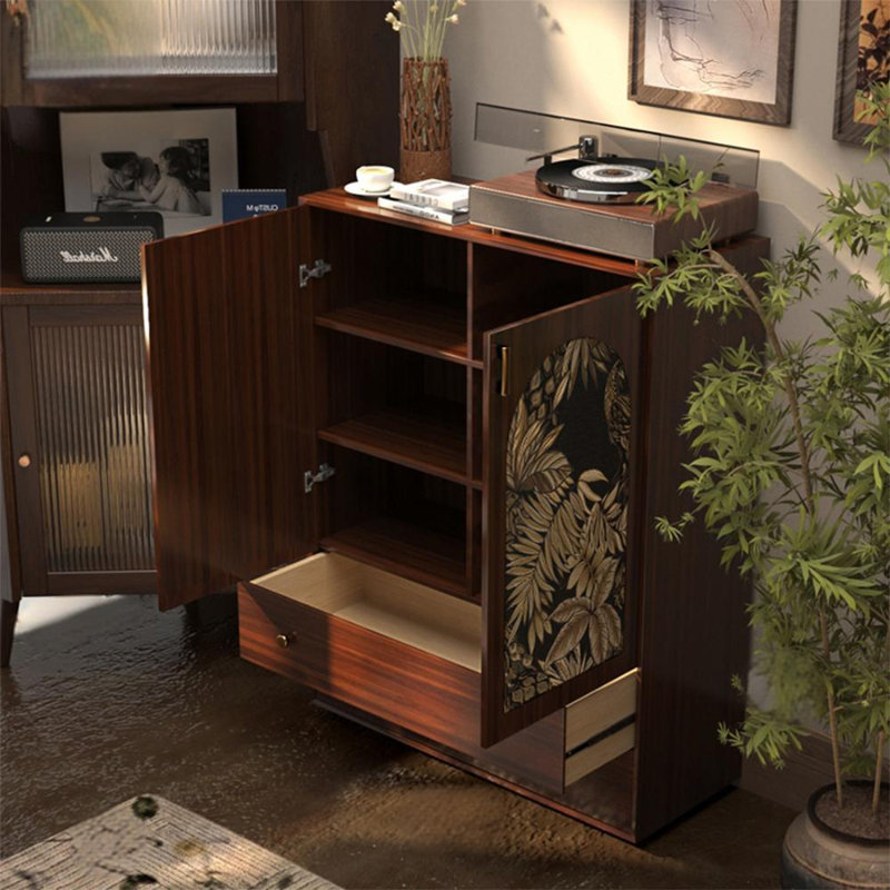Armoire en pin durable avec tiroirs de rangement
