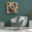 Animaux, palette de chaleur sur toile-1952167296