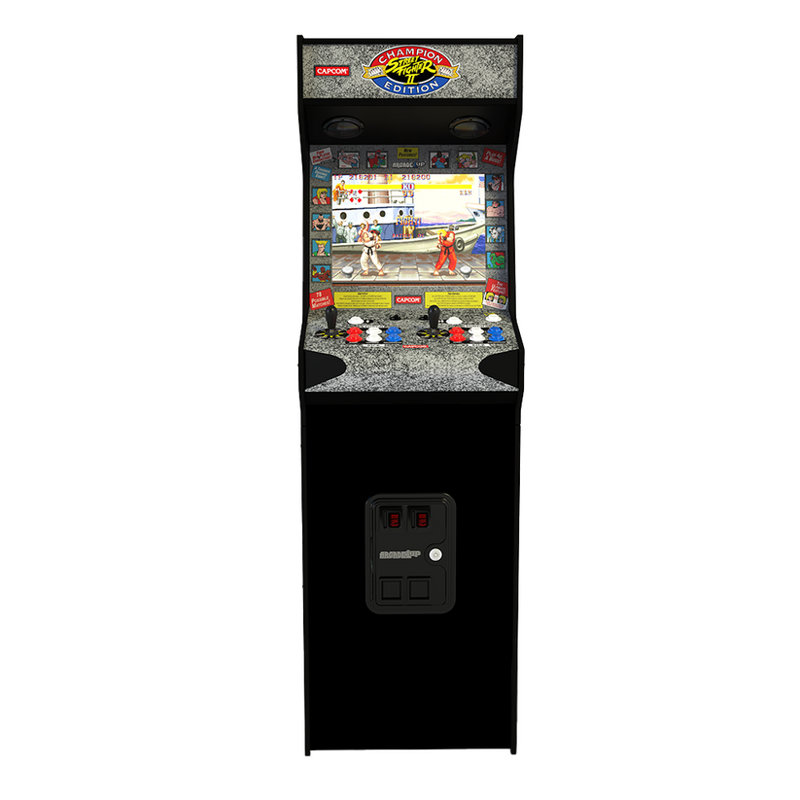 Arcade1up - Street Fighter Deluxe 14-In-1 Wifi Enabled Arcade Machine
