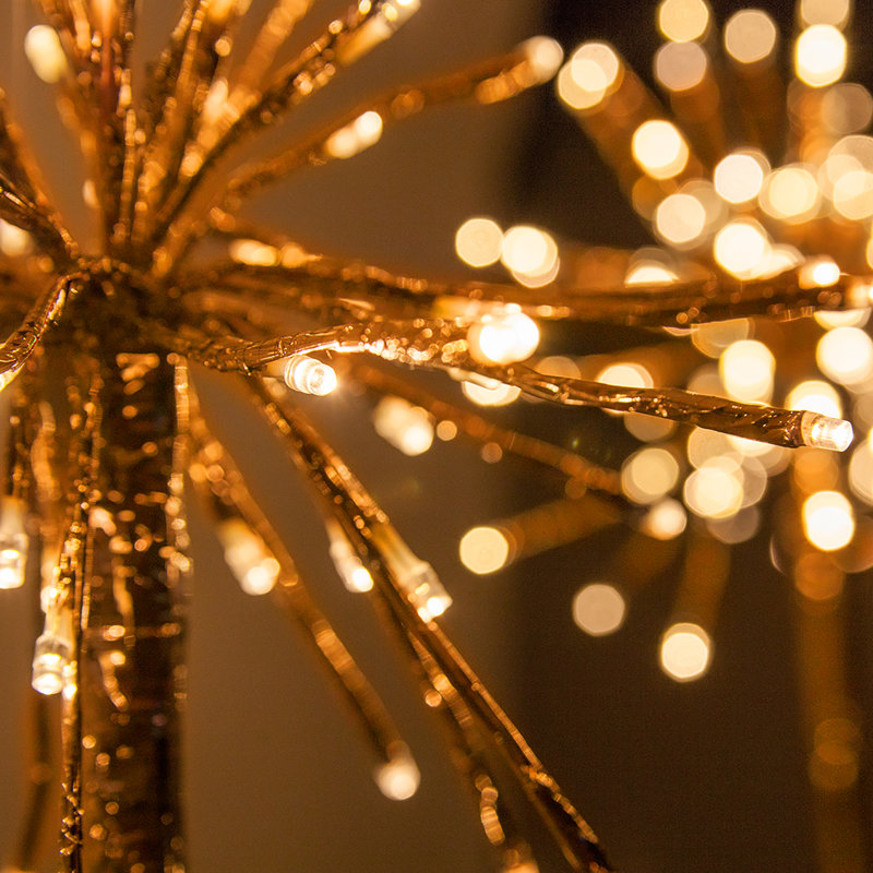 40'' LED Lighted Trees & Branches, Gold/Warm White