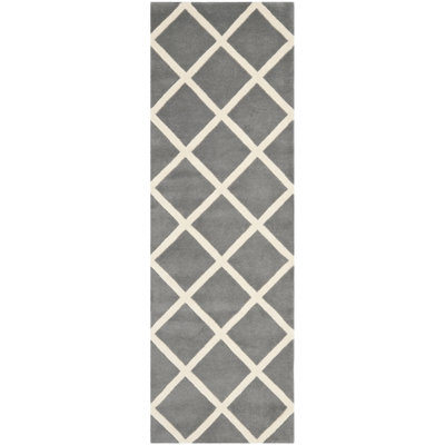 Khan Geometric Wool Hand Woven Area Rug