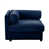Chenille bleu sélectionné