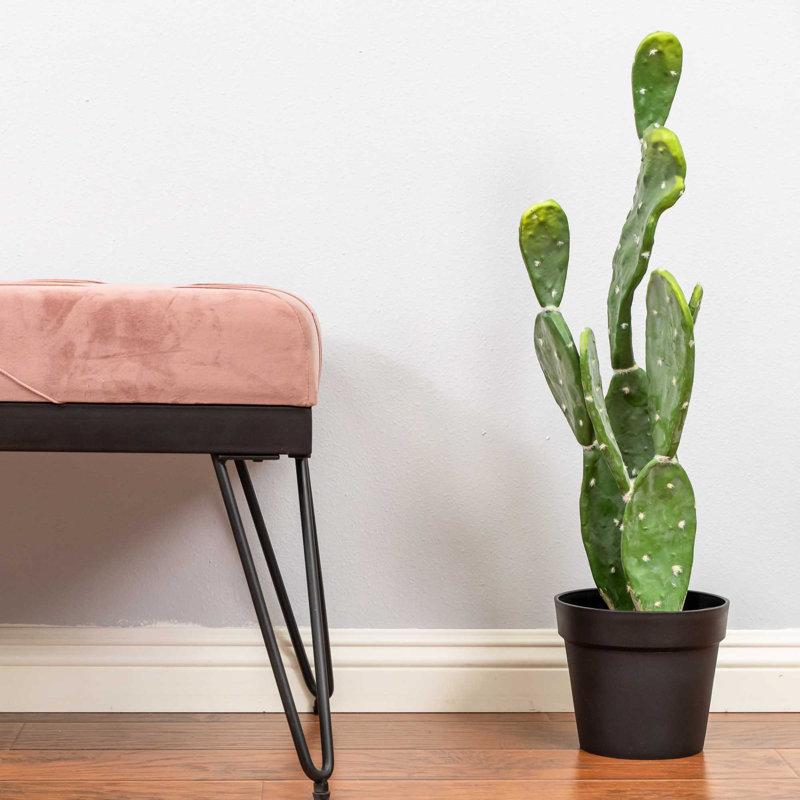 Cactus artificiel en pot 22 po