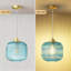 1 - Single Pendant Light With Stained Glass Shade-672046526