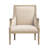 10 " H Upholstered Solid Wood Armchair-721601932