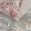 Tapis rose / beige à motif abstrait Catalaya-505844261