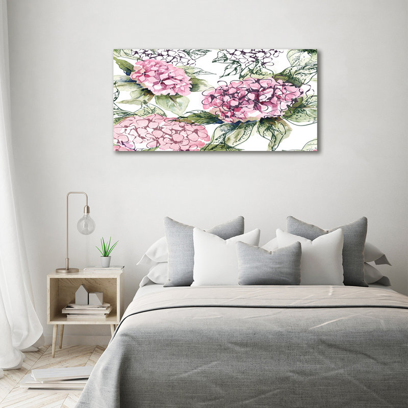 Hydrangea - Wrapped Canvas Print