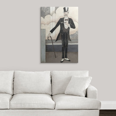 «Pendergrass Art Deco Gentleman» par Megan Meagher, reproduction d'art
