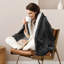 Couverture chauffante en flanelle et en sherpa SEALY-100824518-100824516