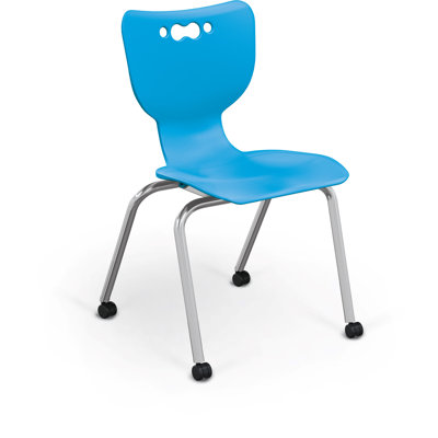 Chaise de salle de classe 18 "à roulettes Hierarchie