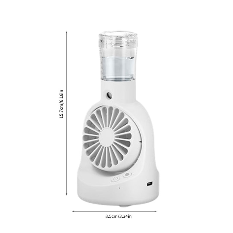 Ventilateur portatif / à main kbndieu, White