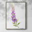 Reproduction encadrée Annie's Foxglove II - bois massif-1823208436