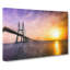 Vasco da Gama Bridge in Portugal - Wrapped Canvas-56645003