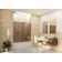 Equinox 56 - 60 in. x 60 in. Fully Frameless Bronze Tinted Sliding Bathtub Door